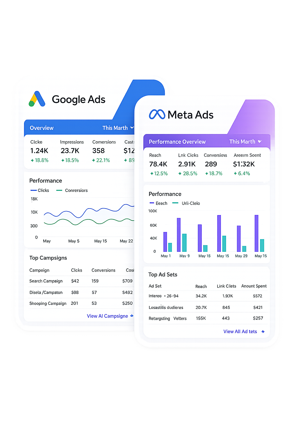 Google and Meta ads image